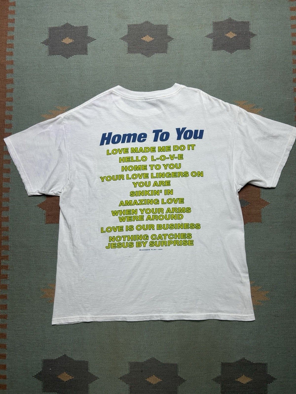Vintage t shirt John Michael Montgomery home to you country music XL Size US XL / EU 56 / 4 - 6 Thumbnail