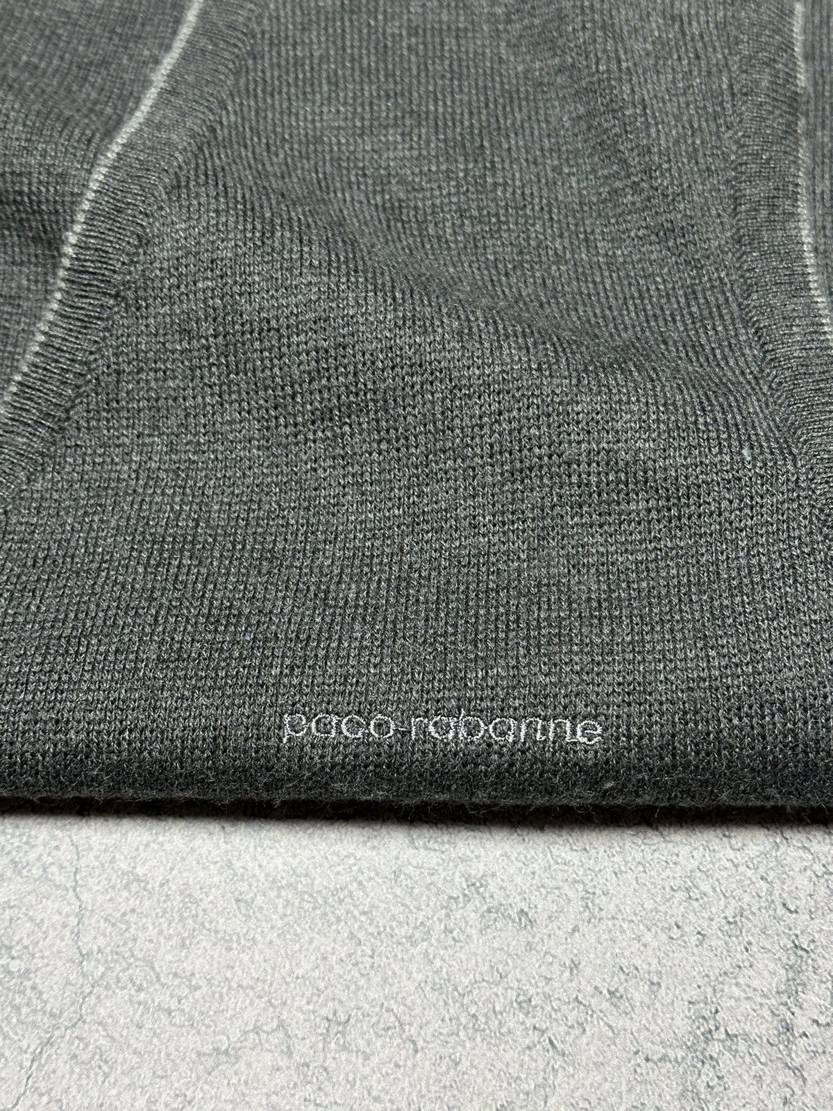 Vintage Vintage 90s Paco Rabanne Paris Wool Button Vest Size US M / EU 48-50 / 2 - 7 Thumbnail