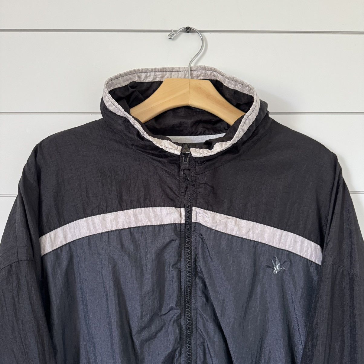 Bert Pulitzer × Vintage Vintage 90s Bert Pulitzer Nylon Windbreaker Jacket | X-Large Size US XL / EU 56 / 4 - 2 Thumbnail