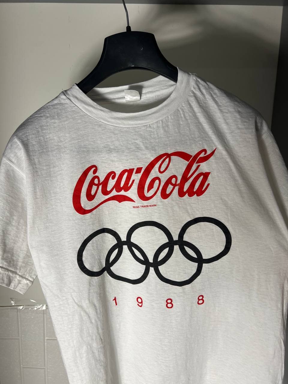 Cartoon Network VINTAGE COCA COLA OLYMPIC GAME 1988 RETRO T-SHIRT Y2K Size US L / EU 52-54 / 3 - 5 Thumbnail