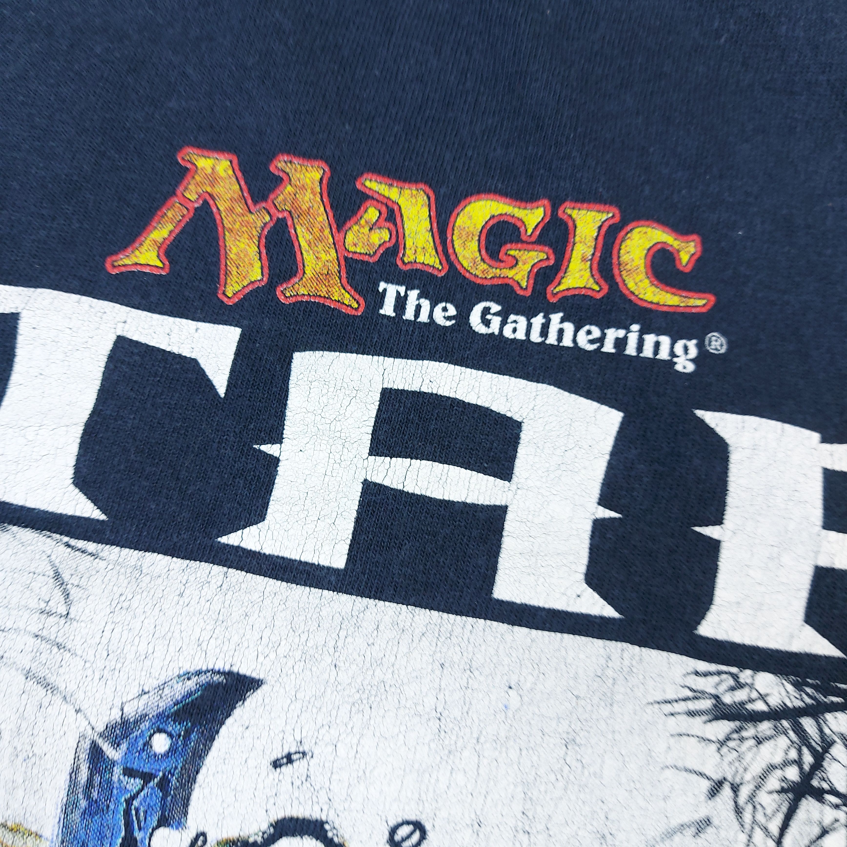 Other VTG 2003 Magic The Gathering Saviors of Kamigawa Staff TEE Size US XL / EU 56 / 4 - 9 Thumbnail