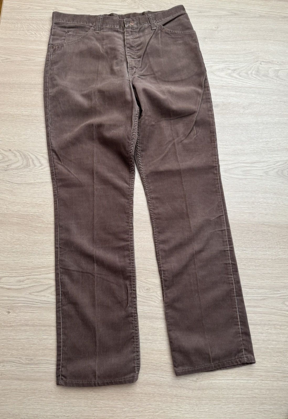 Wrangler Vintage 80’s Wrangler Corduroy Velvet Brown Western Pants Size US 33 - 1 Thumbnail