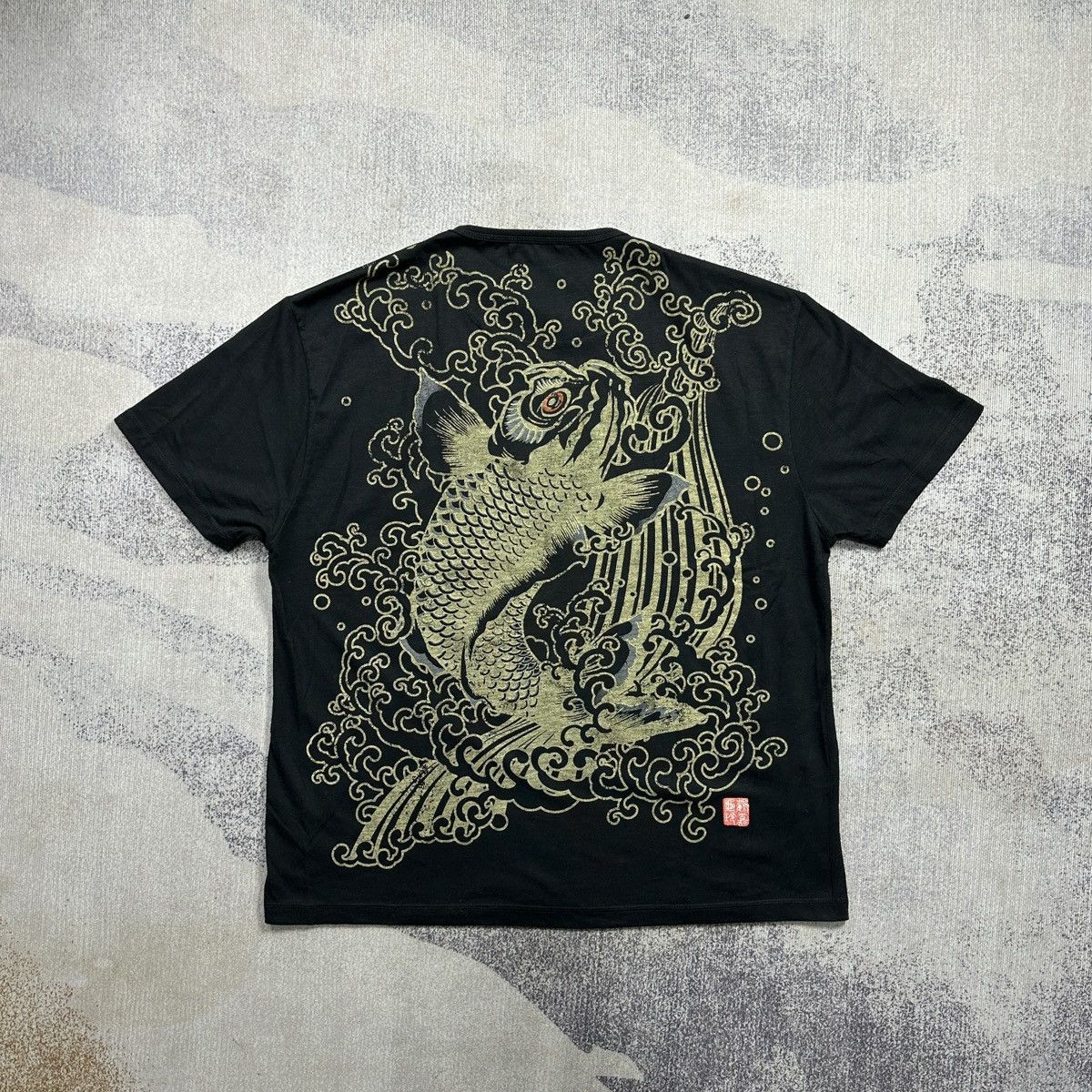 Japanese Brand Sukajan Koi japanese brand Size US XXL / EU 58 / 5 - 1 Thumbnail