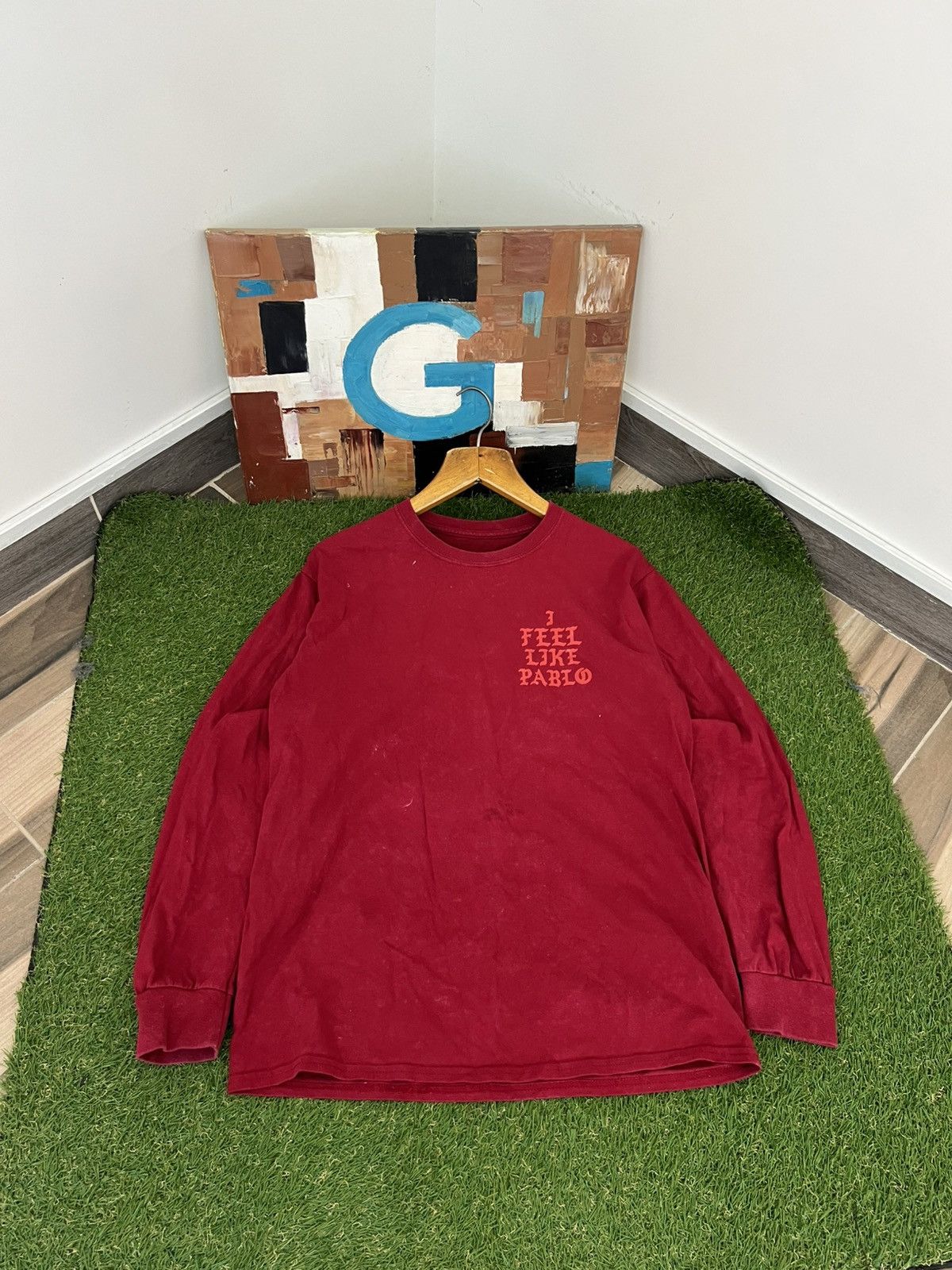 Gildan Kanye West I Feel Like Pablo long sleeve shirt Large Size US M / EU 48-50 / 2 - 6 Thumbnail