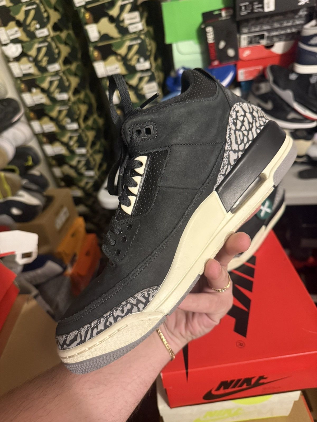 Jordan Brand Jordan retro 3 off noir sz 11.5w/10m Size US 10 / EU 43 - 3 Thumbnail