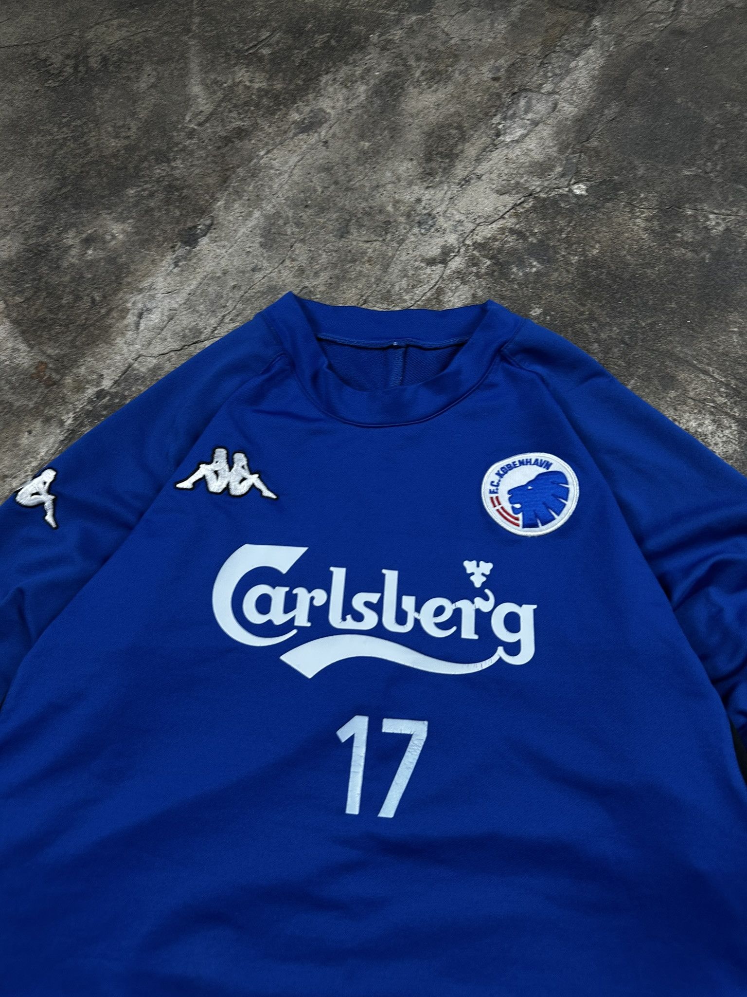 Kappa Vintage FC Kobenhavn Kappa Football Soccer Longsleeve Size US XL / EU 56 / 4 - 2 Thumbnail