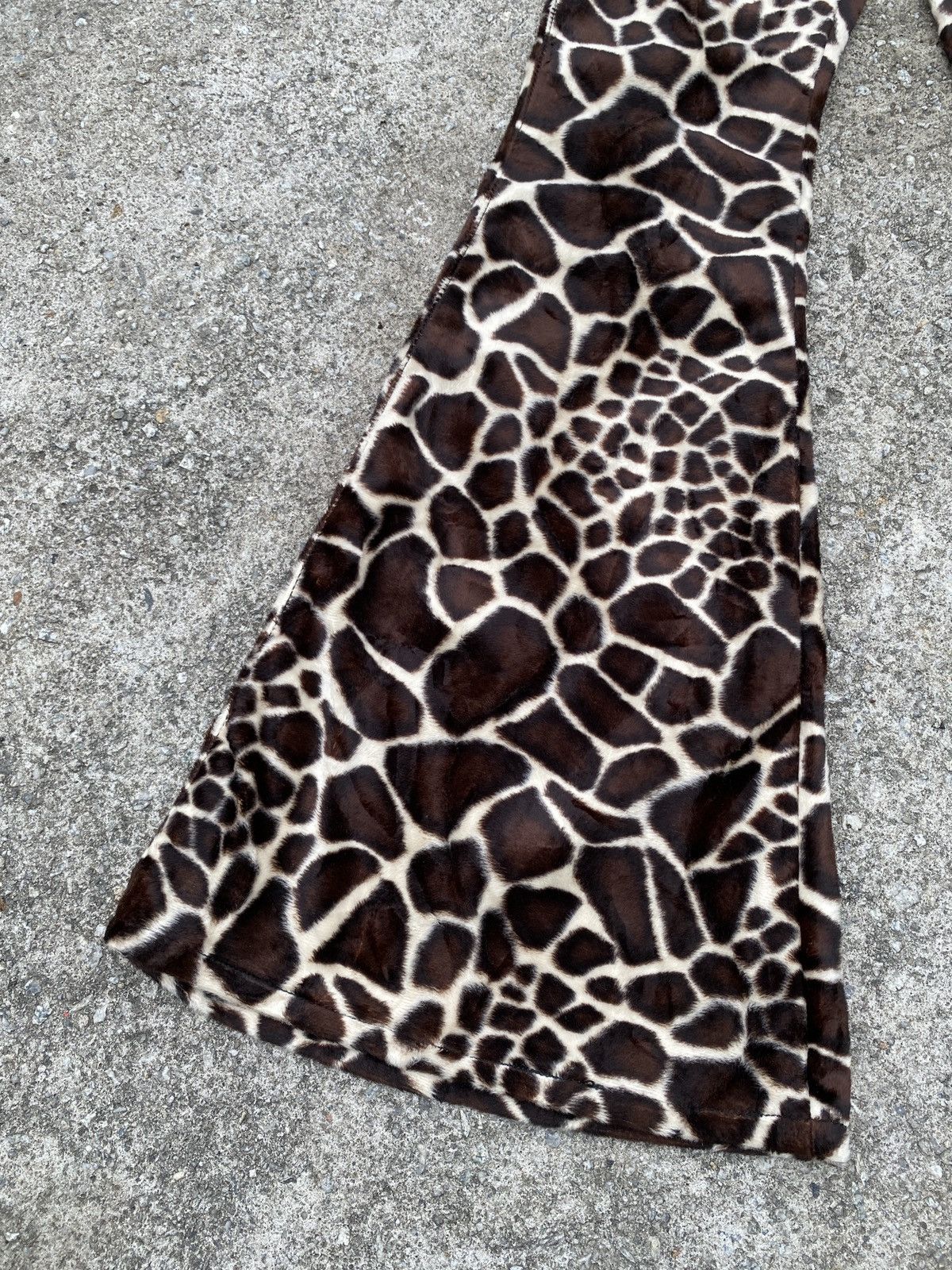 Japanese Brand × Vintage Dee Dee Japan Super Flare Fur Velvet Pant Size US 29 - 5 Thumbnail