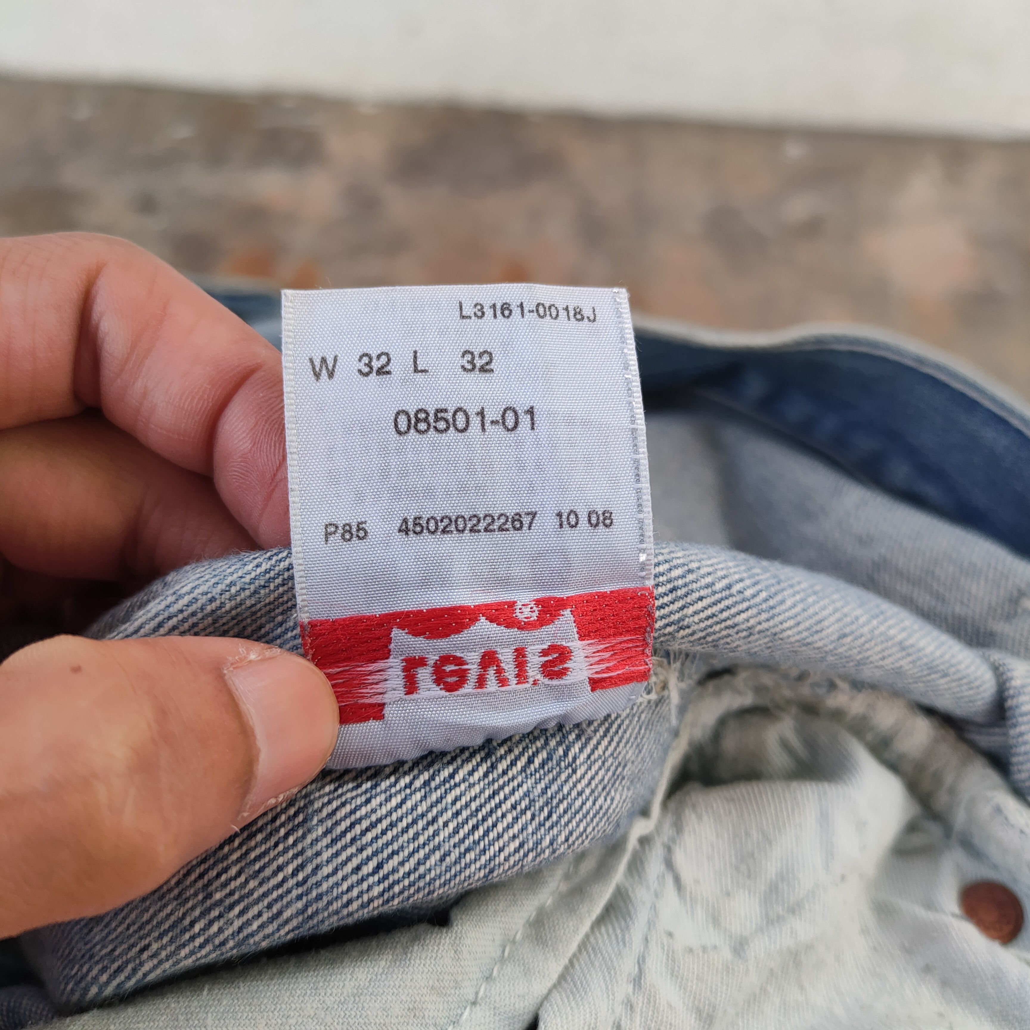 Levi's Vintage Clothing Vintage Levi's 501 light blue jeans denim pants Size US 32 / EU 48 - 15 Thumbnail