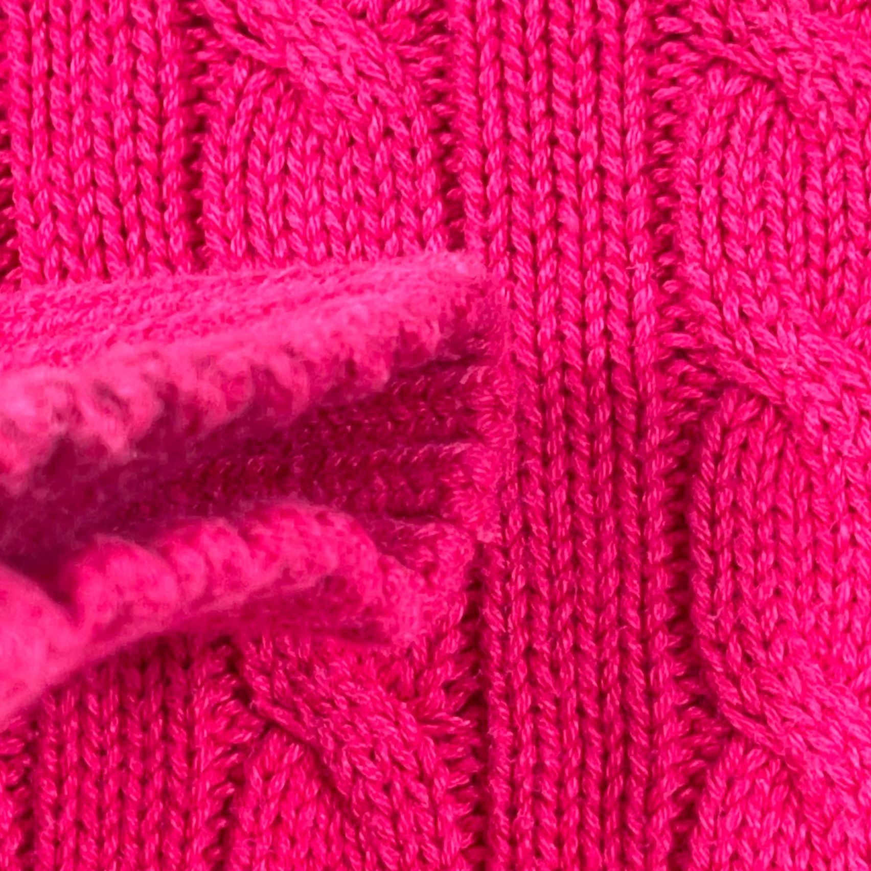 Disney Disney Women Pink Cable-Knit Pullover Sweater Mickey Mouse Walt World Crew Neck L Size L / US 10 / IT 46 - 5 Thumbnail