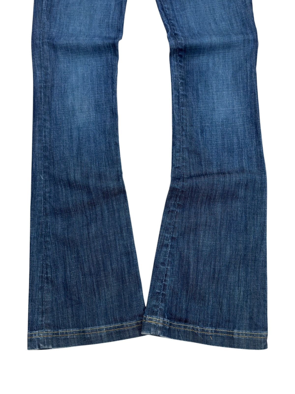 If Six Was Nine Vintage Bootcut Antik Denim Swarovski Back Pockets Size 28" / US 6 / IT 42 - 6 Thumbnail