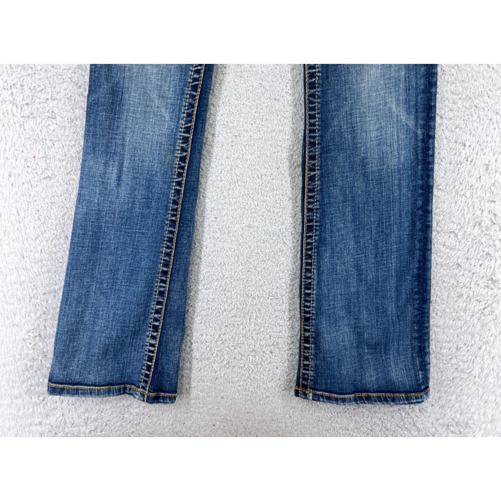Vintage Seven7 Jeans Women Bootcut Denim Blue 28 30in Regular Cotton Blend 5-Pocket Low Rise Vintage? No. (Adjust) Size 28" / US 6 / IT 42 - 2 Thumbnail