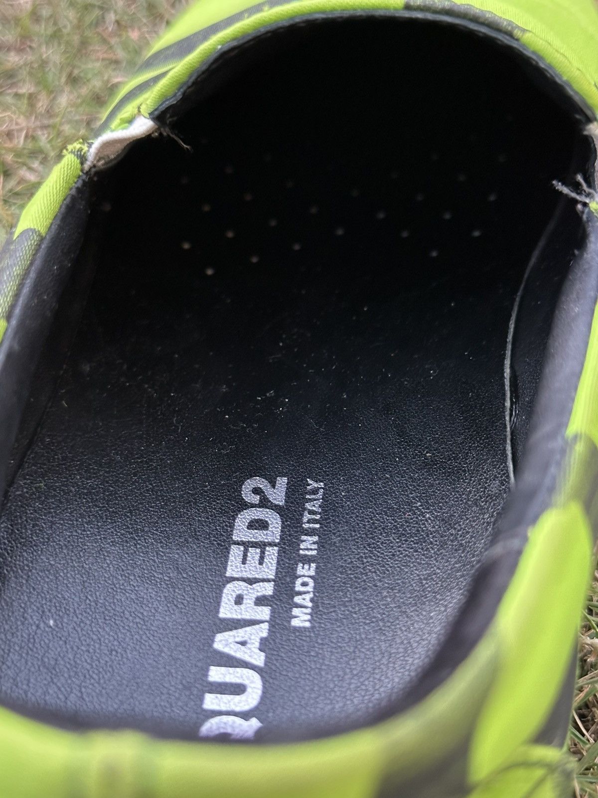 Dsquared2 Dsquared2 Made in Italy Green Neon Slip-on Size US 8 / EU 41 - 11 Thumbnail