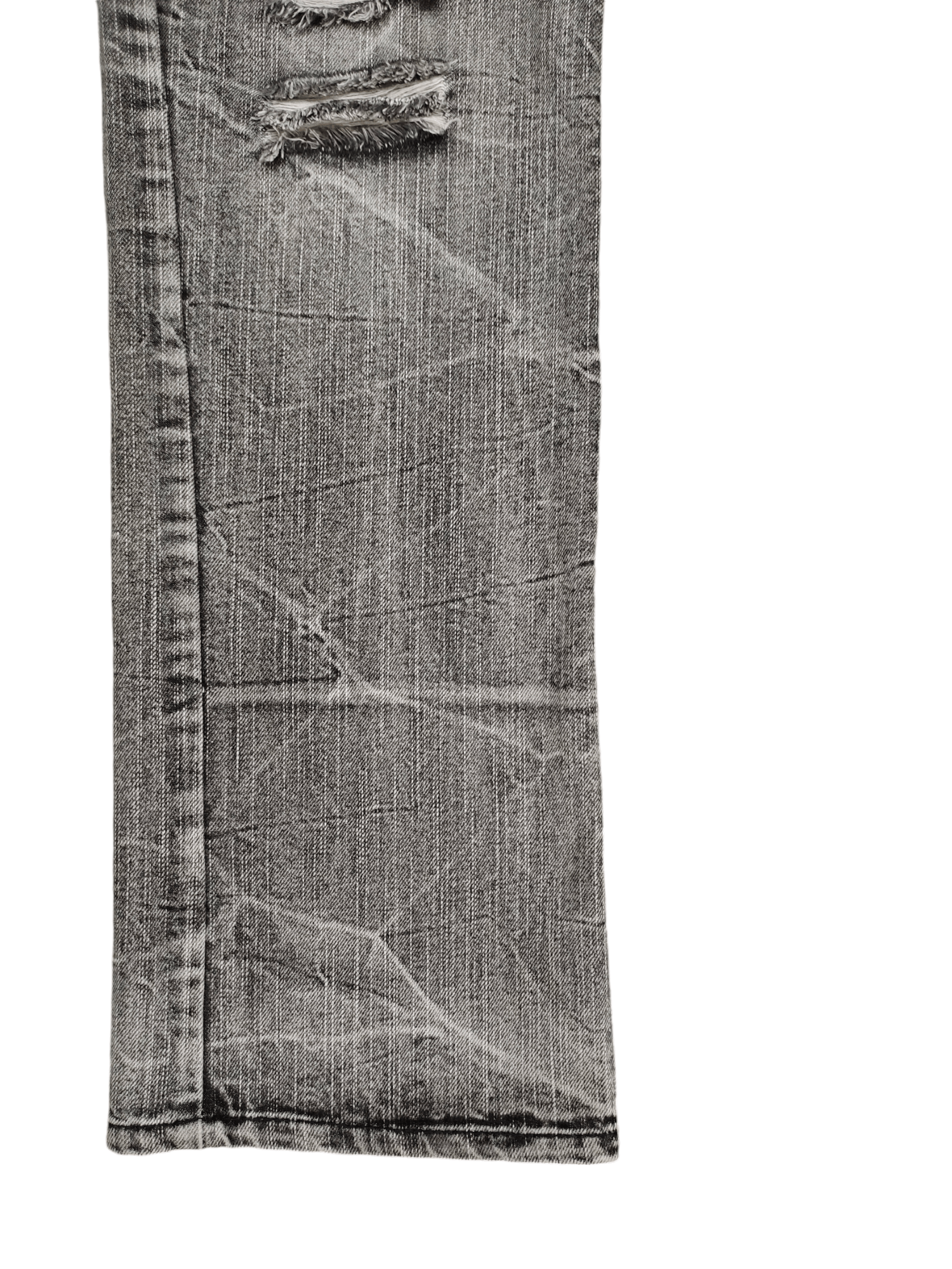 Comme des Garcons × Undercover Vintage Y2k Assured Joy Clawmark Distress Faded Denim Jeans Size US 32 / EU 48 - 8 Thumbnail