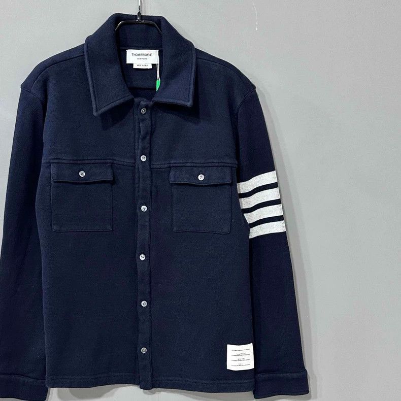 Thom Browne Thom Browne Four-bar knit jacket 2505-Nextarrow Size US S / EU 44-46 / 1 - 2 Thumbnail