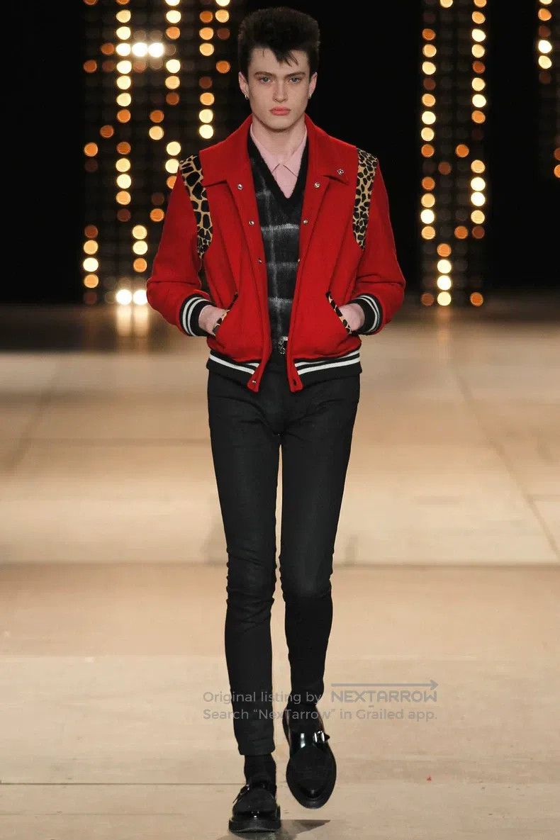 Saint Laurent Paris Saint Laurent Paris Pink Bamboo Pattern Shirt Size XS / US 0-2 / IT 36-38 - 9 Thumbnail