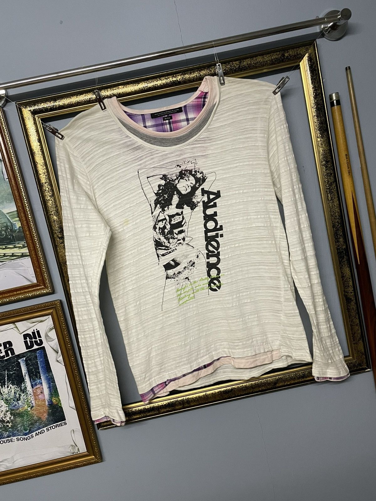 Designer × Japanese Brand × Vintage Vintage 90s Japan Designer Audience Rockstar Girl Longsleeve Size US S / EU 44-46 / 1 - 2 Thumbnail