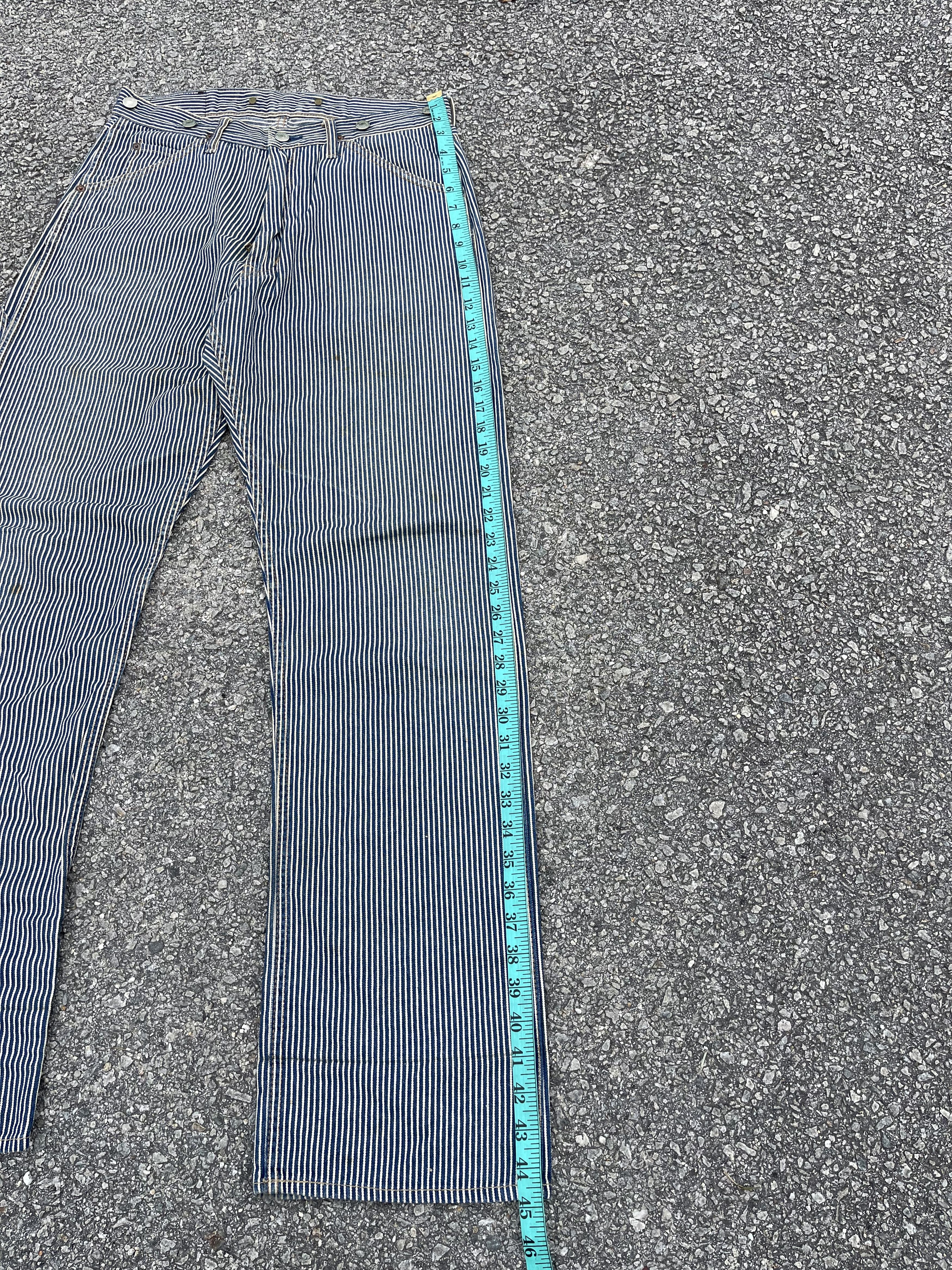 Hysteric Glamour × Vintage Vtg Hysteric Glamour Hickory Workwear Trouser Size US 33 - 11 Thumbnail