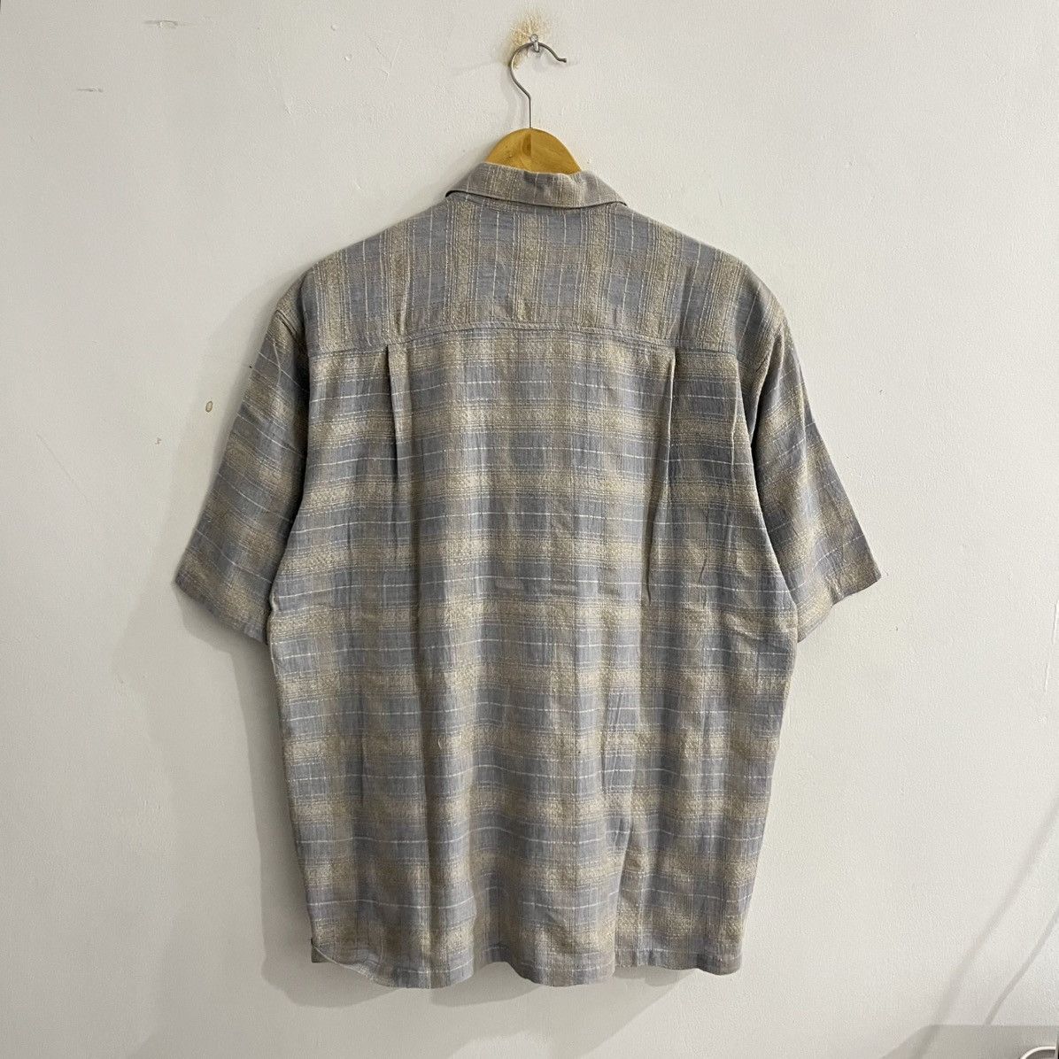 Japanese Brand Only You Plaid Gradation Button Up Shirt Size US L / EU 52-54 / 3 - 6 Thumbnail