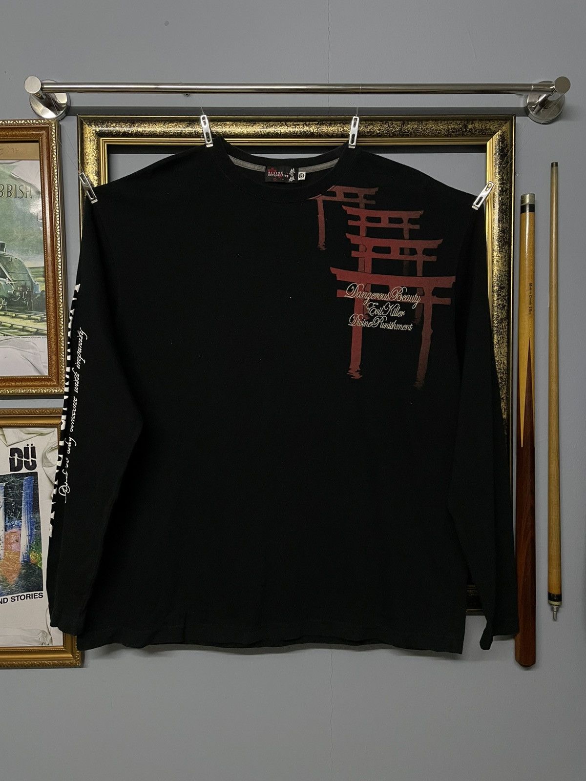 Designer × Japanese Brand × Vintage Vintage Japan 90s Divine Retribution King Of Slay Sukajan Size US XL / EU 56 / 4 - 7 Thumbnail