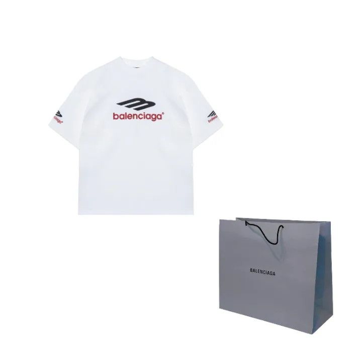 Balenciaga Balenciaga 3B Sports Icon Logo T-Shirt 0079 Size US XS / EU 42 / 0 - 1 Thumbnail