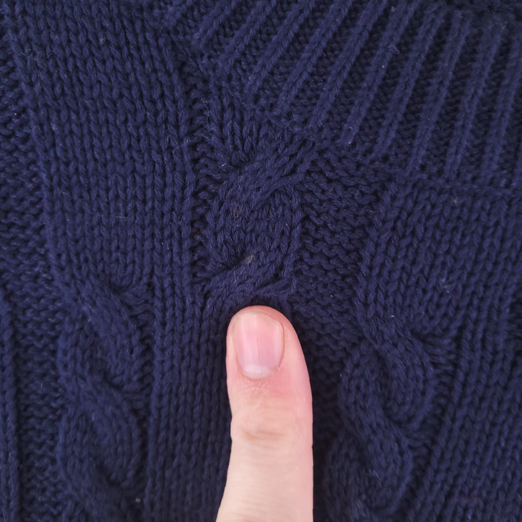 Chaps VINTAGE Chaps Sweater Mens L Blue Cable-Knit Crew Neck Retro Pullover Crest Navy Mens Size US L / EU 52-54 / 3 - 5 Thumbnail