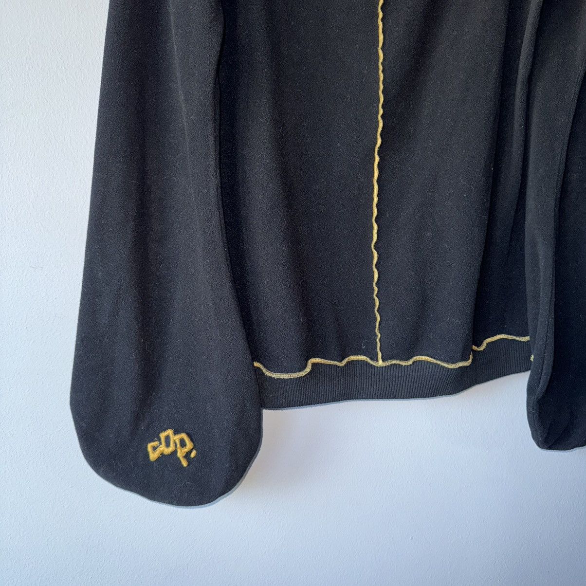 Vintage Vintage Cop Copine Fleece Hoodie Avant Garde Sweatshirt Size M / US 6-8 / IT 42-44 - 4 Thumbnail