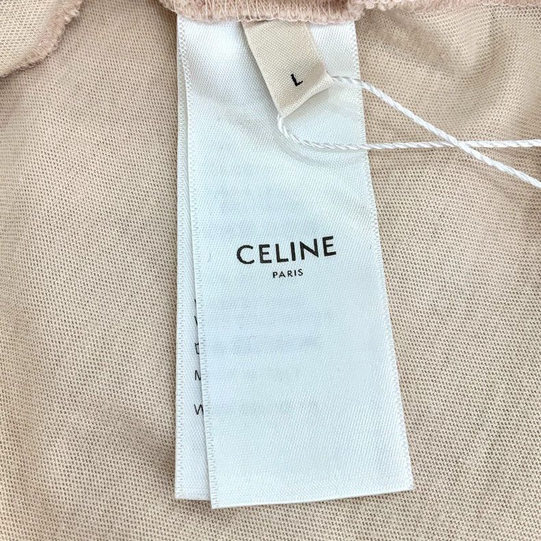 Celine Celine Logo Print Cotton TShirt Size L Size US L / EU 52-54 / 3 - 7 Thumbnail