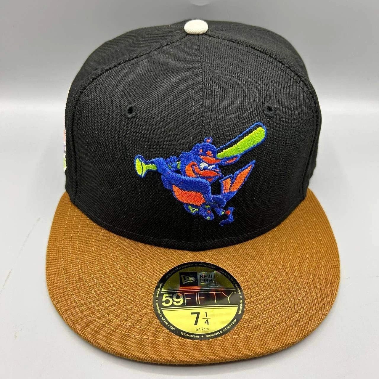 New Era Baltimore Orioles Gingerbread Hat Men 7 1/4 Black Fitted Cap Size ONE SIZE - 2 Thumbnail