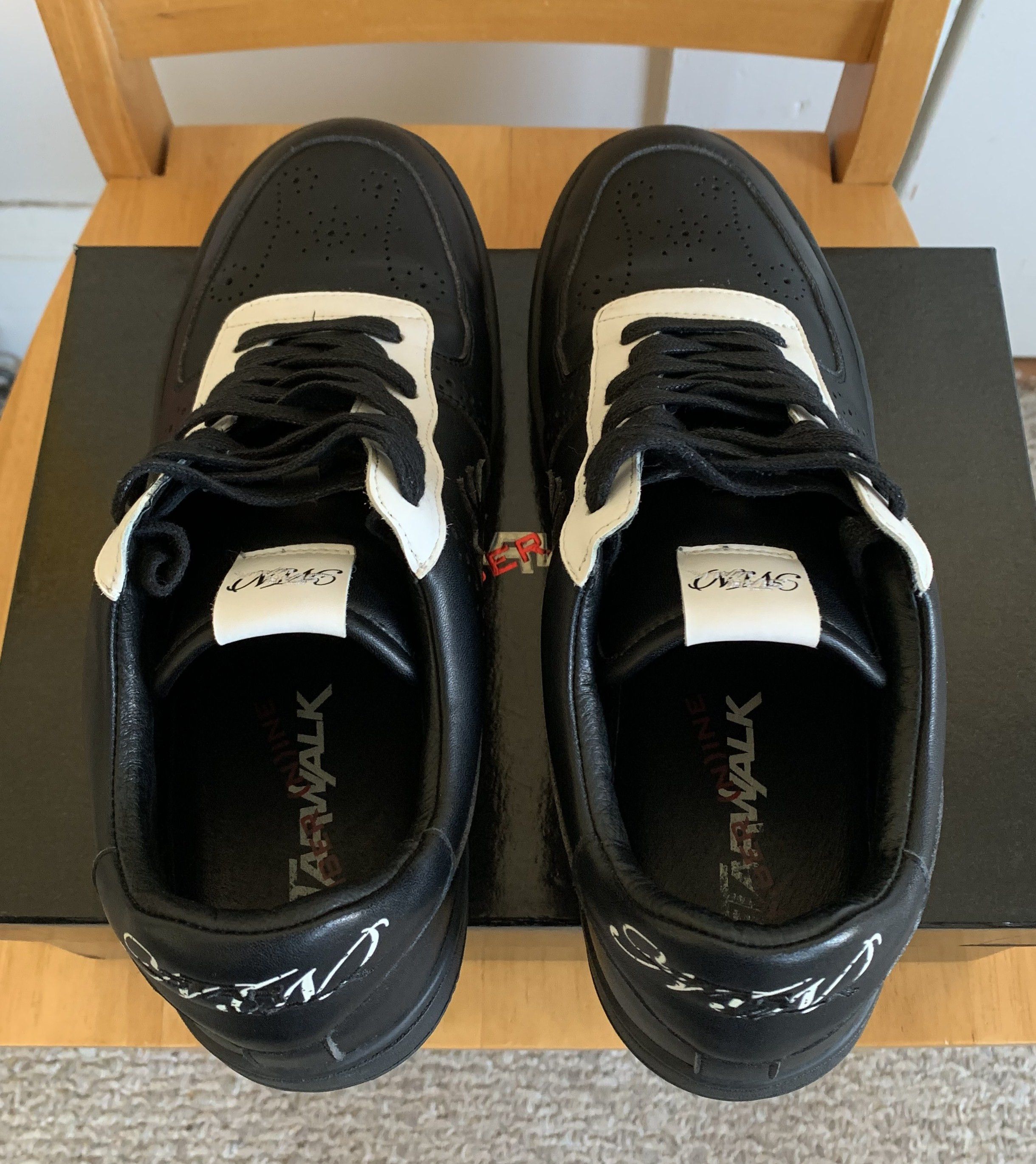 Number (N)ine × STARWALK F/W 2018 Number (N)ine x Starwalk Sneaker w/ box Size US 11 / EU 44 - 6 Thumbnail