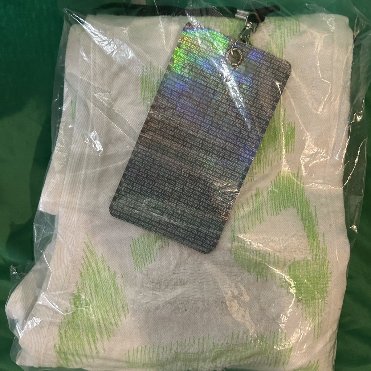 Endless Endless DENIM WHITE/GREEN Size US 28 / EU 44 - 6 Thumbnail
