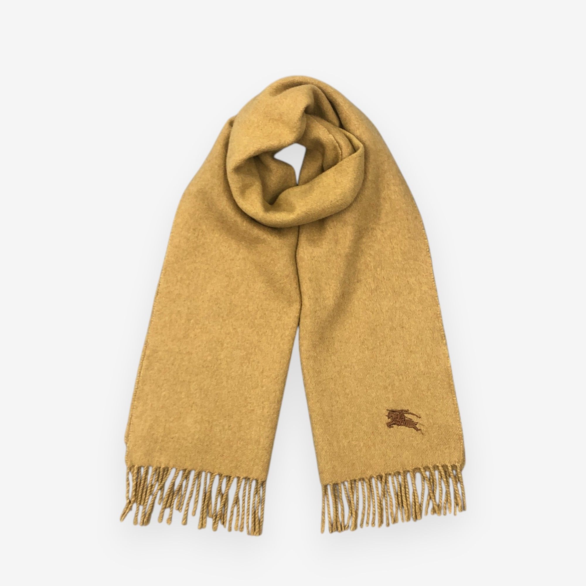 Burberry Vintage Burberry Scarf Muffler Wool Cashmere Check Scarves Size ONE SIZE - 1 Thumbnail