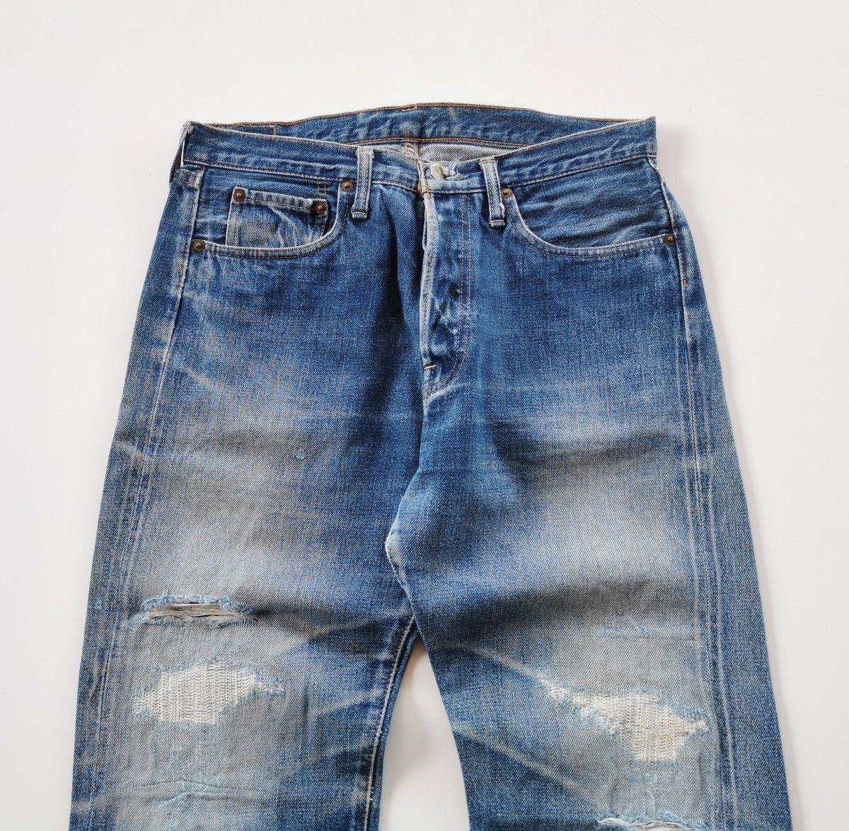 Denime Denime Japanese Brand Selvedge Jeans Size US 31 - 3 Thumbnail