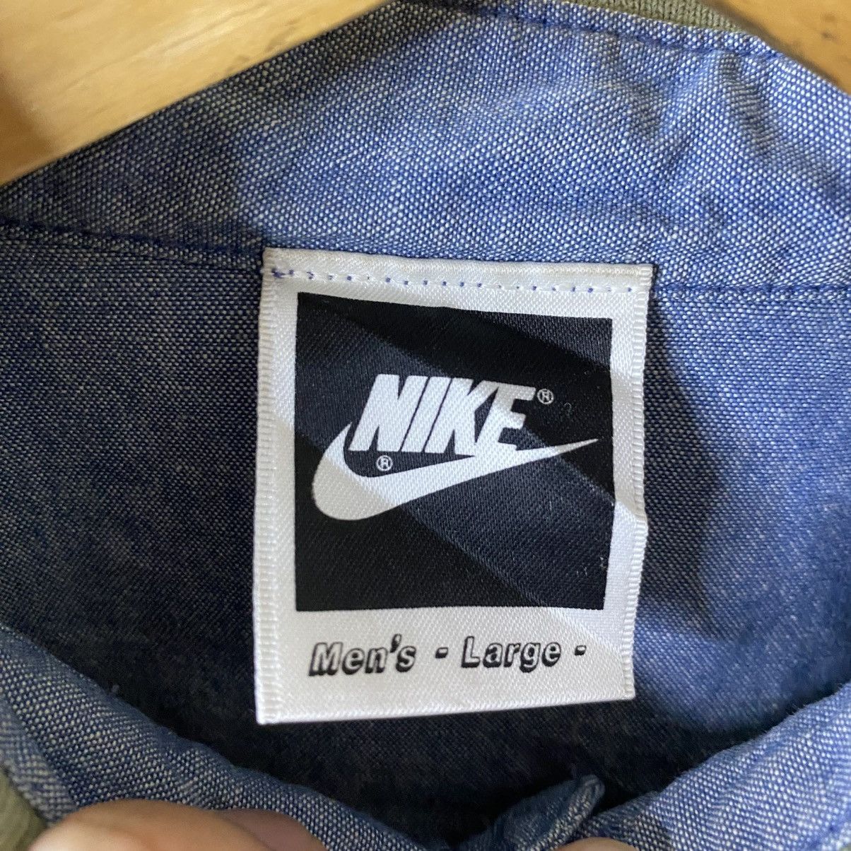 Nike Vintage 1990s Nike Accept No Limits Polo T Shirt Size US L / EU 52-54 / 3 - 4 Thumbnail