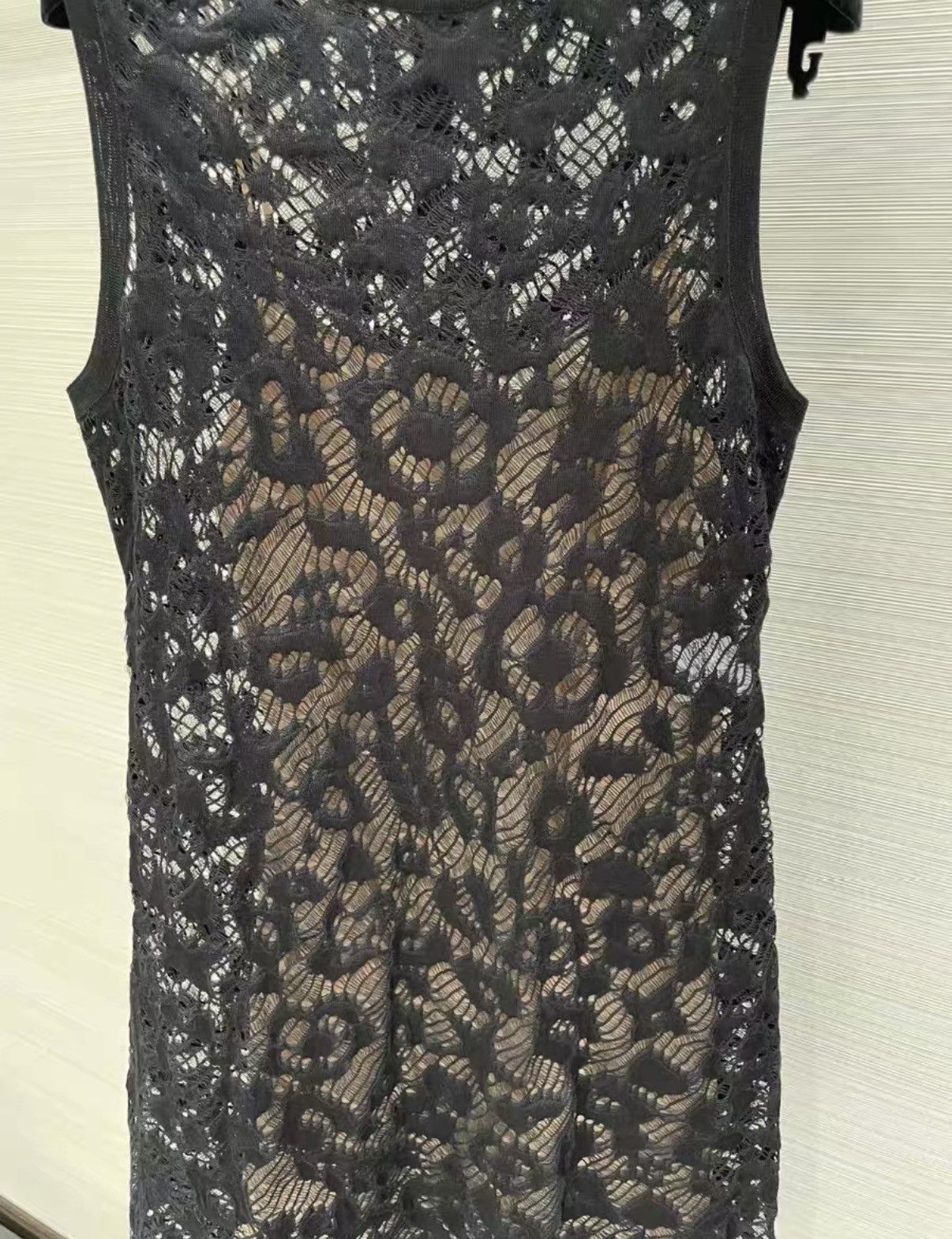 Chanel Chanel Classic Black Sleeveless Lace Dress J33 Size XS / US 0-2 / IT 36-38 - 4 Thumbnail