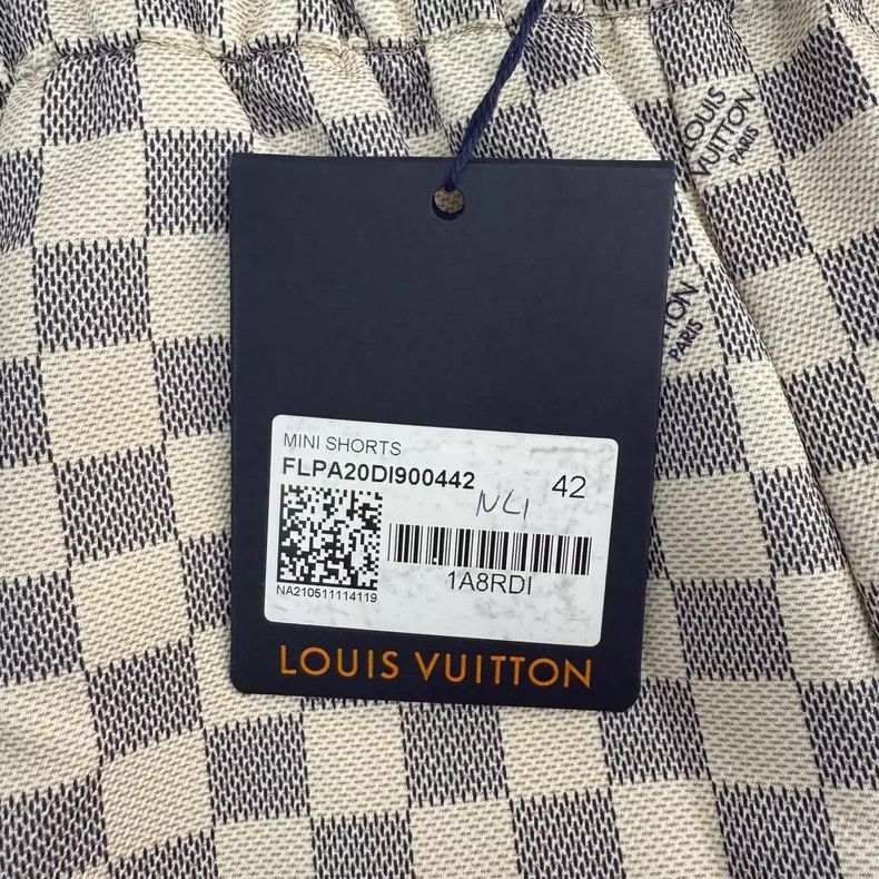 Louis Vuitton Louis Vuitton Grey Checkerboard Shorts 2505-Nextarrow Size 41" - 7 Thumbnail