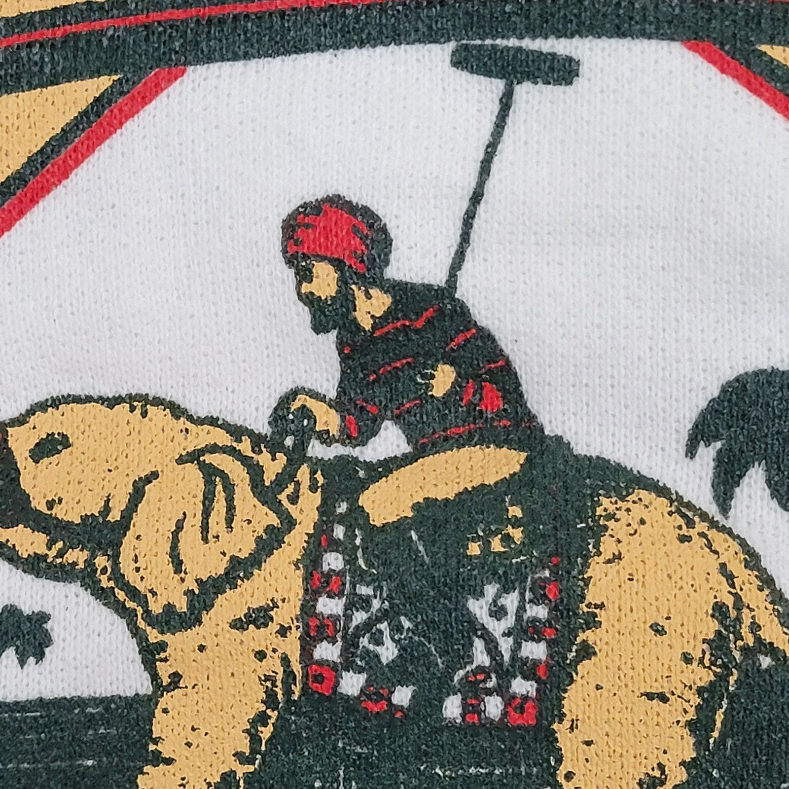 Other Vintage St-Maarten Elephant-Polo Sweatshirt L/XL 23x24 USA Size US L / EU 52-54 / 3 - 11 Thumbnail