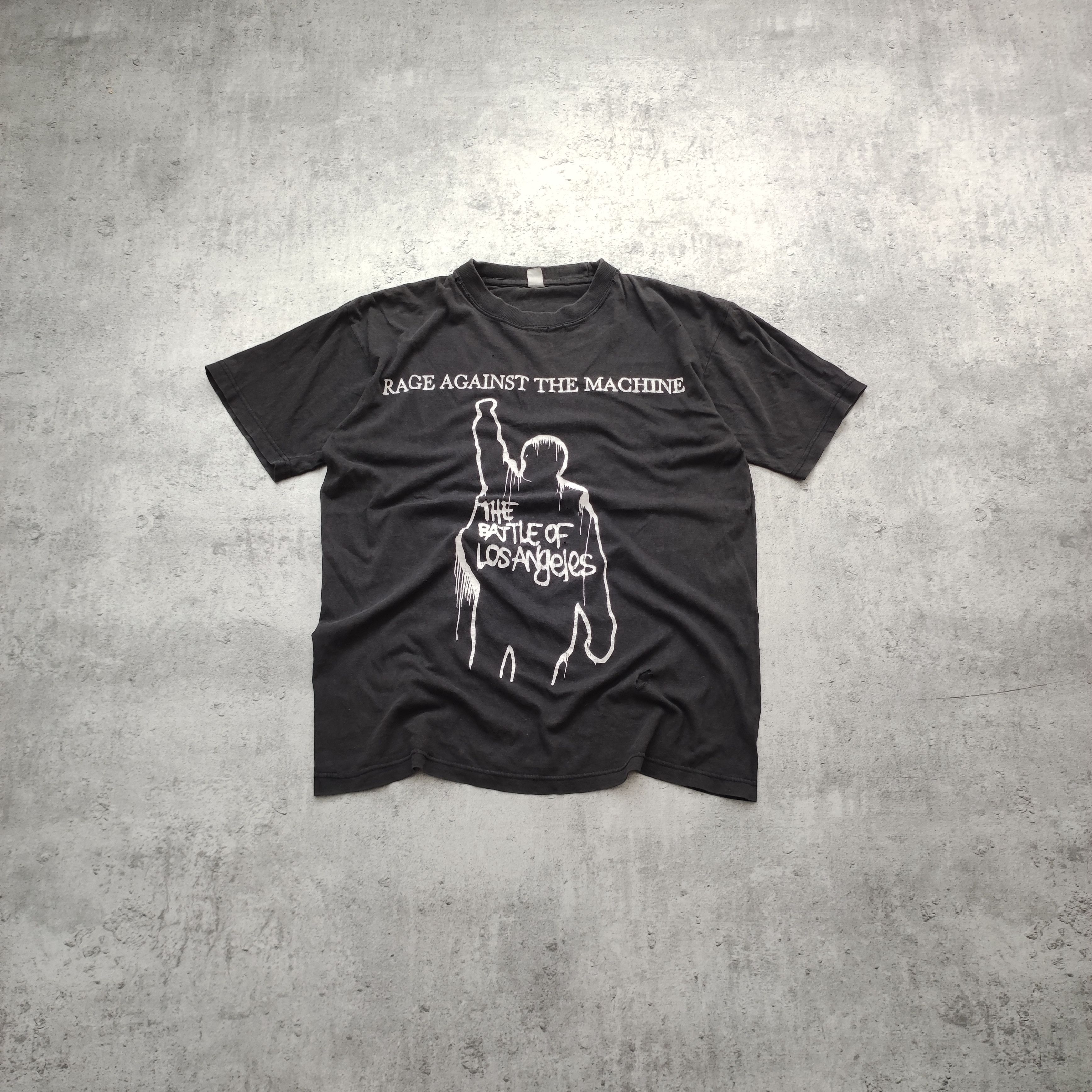 FUCT×RAGE AGAINST THE MACHINE 90s 1990s) Vintage Fuct x Rage Against The Machine L/S Tee