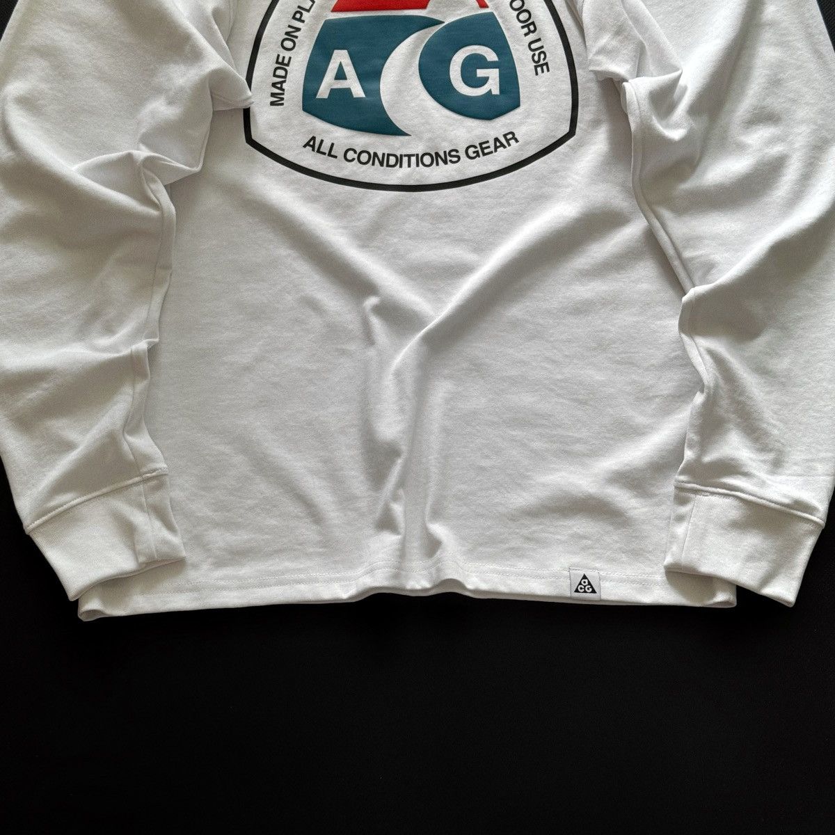 Nike ACG Nike ACG Logo Longsleeve White Size US M / EU 48-50 / 2 - 3 Thumbnail