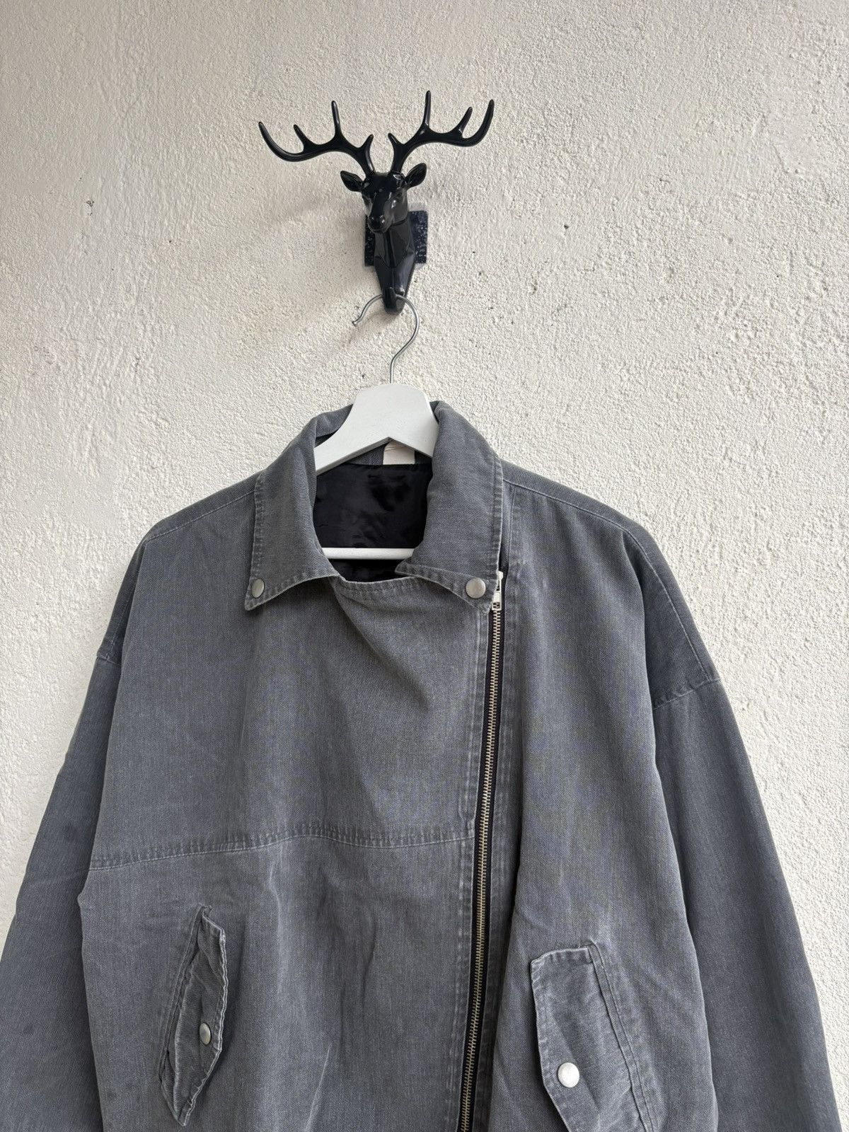 Helmut Lang 2000s Real coco japan asymetrical jacket Vkei style Size US M / EU 48-50 / 2 - 3 Thumbnail