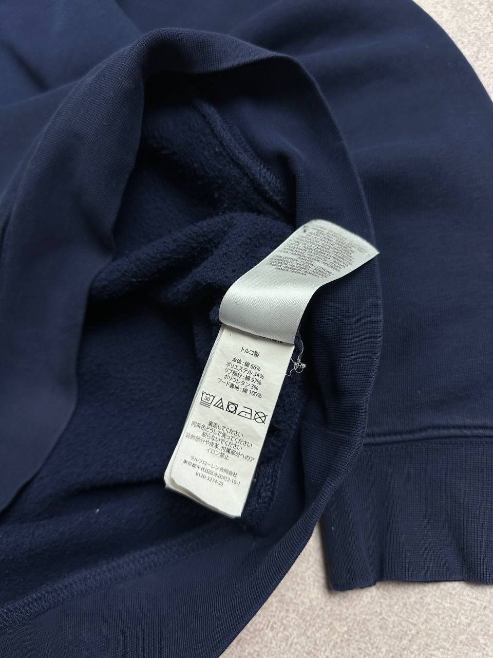 Polo Ralph Lauren Vintage Polo Ralph Lauren Multi Logo Big Pony Hoodie M Size US M / EU 48-50 / 2 - 11 Thumbnail