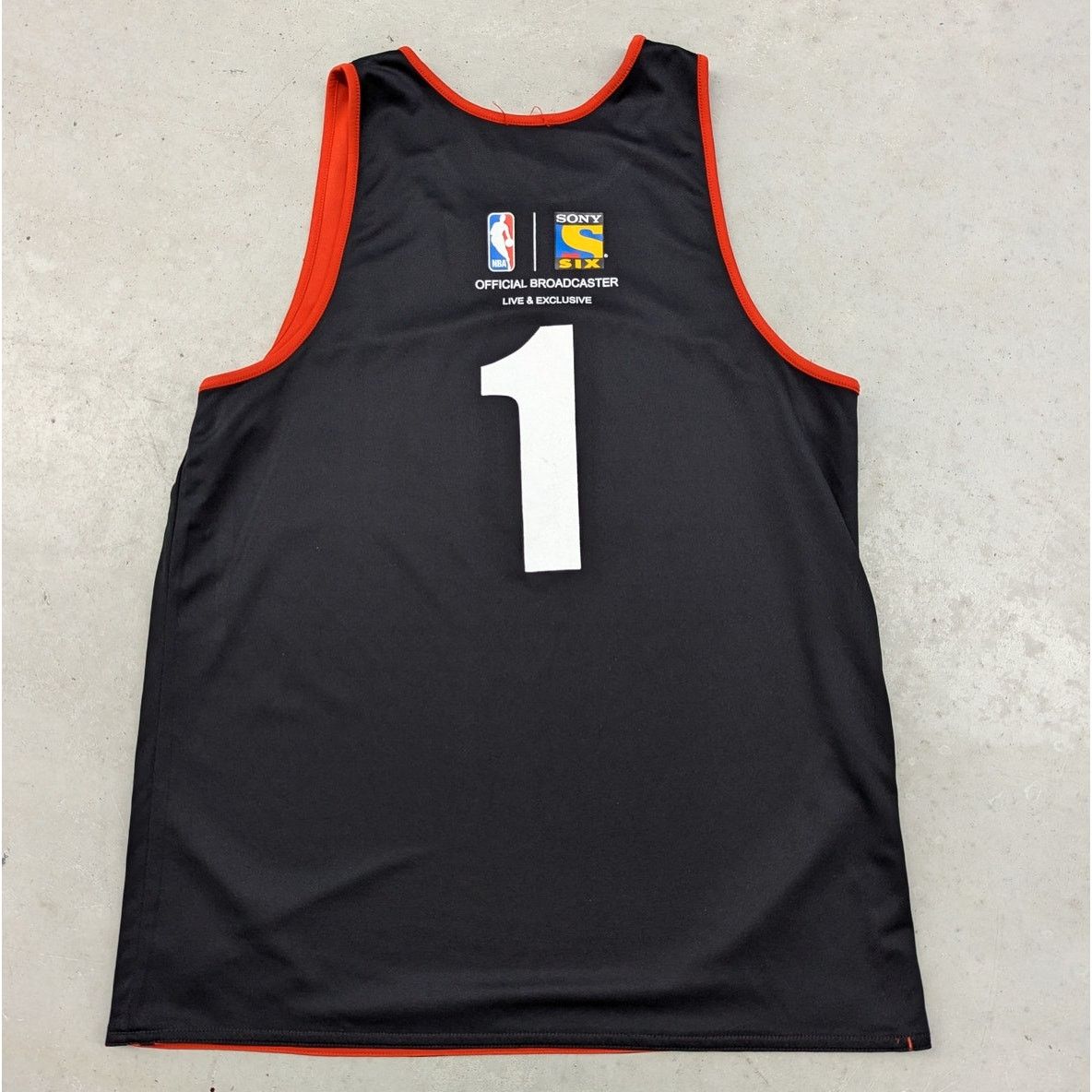 Adidas × NBA × Sony Adidas NBA Jam Sony Six Broadcaster reversible jersey Size US L / EU 52-54 / 3 - 2 Thumbnail