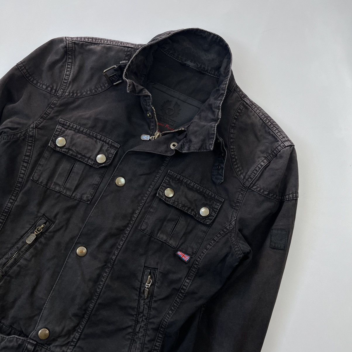 Belstaff × Vintage Belstaff Gold Label vintage Gangster cropped jacket Size S / US 4 / IT 40 - 2 Thumbnail
