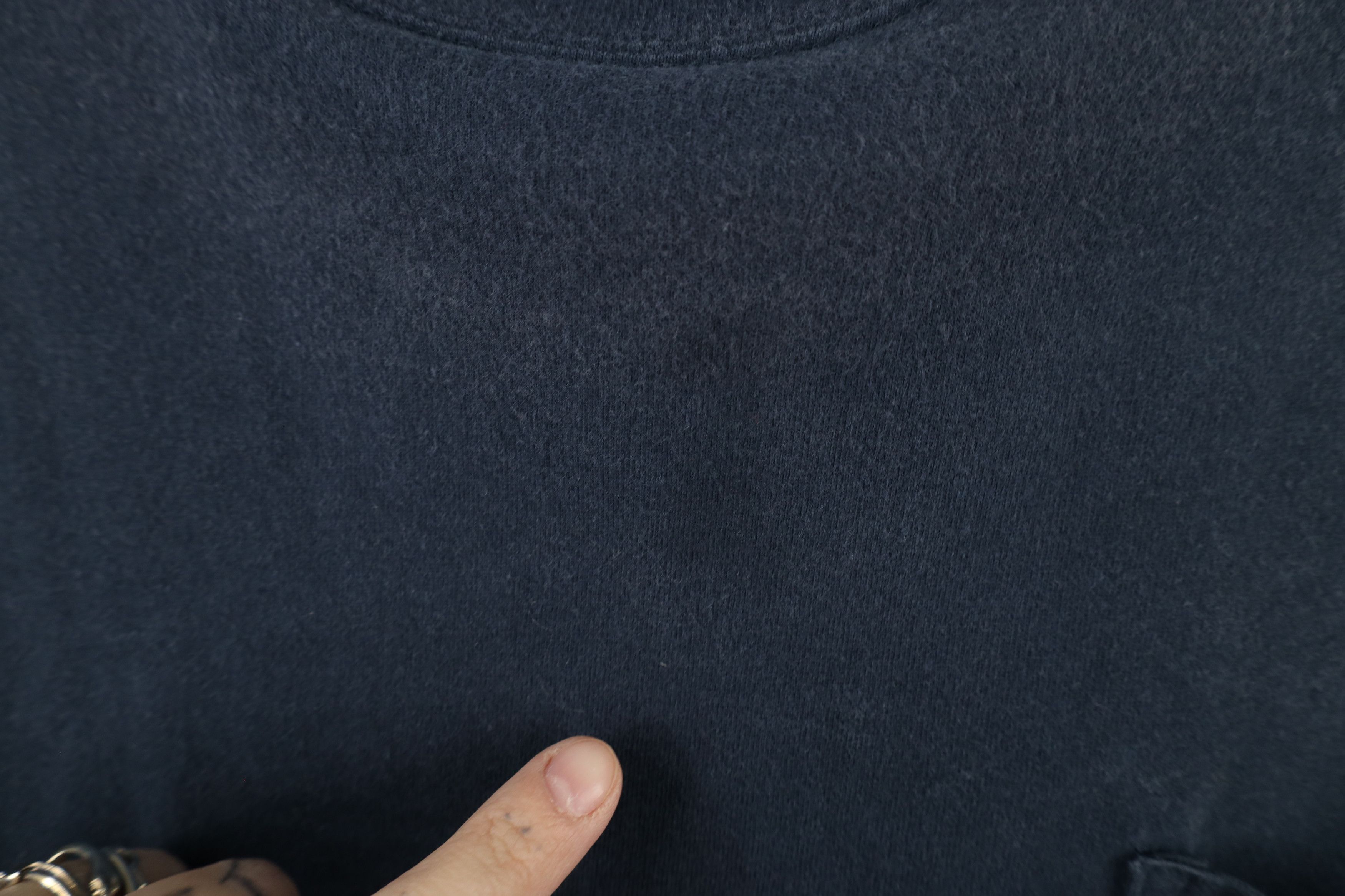 Vintage Vintage 90s Y2K Streetwear Heavyweight Cotton Pocket T-Shirt Size US XL / EU 56 / 4 - 7 Thumbnail