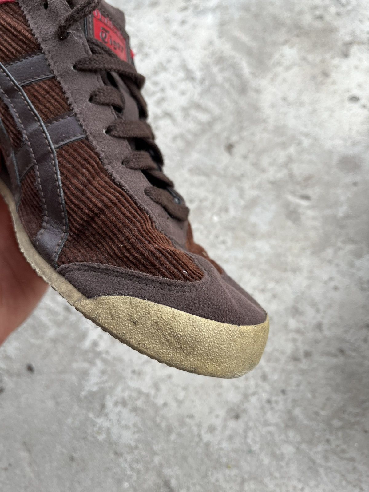 Asics × Onitsuka Tiger Asics by Onitsuka Tiger Mexico 66 Corduroy Brown Sneakers Size US 8 / EU 41 - 13 Thumbnail
