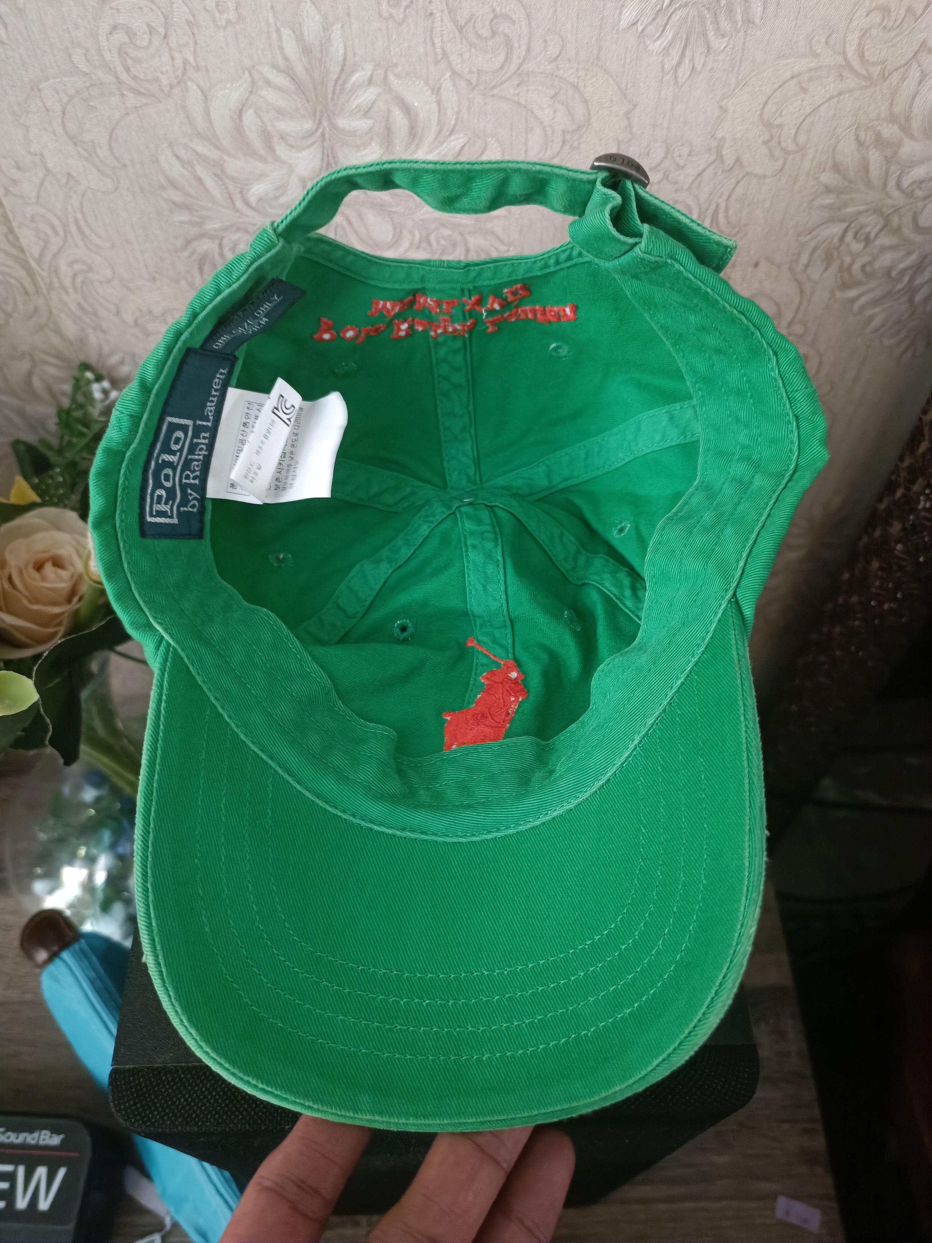 Polo Ralph Lauren ♦️Polo By Ralph Lauren Embroidery Logo Cap Size ONE SIZE - 2 Thumbnail
