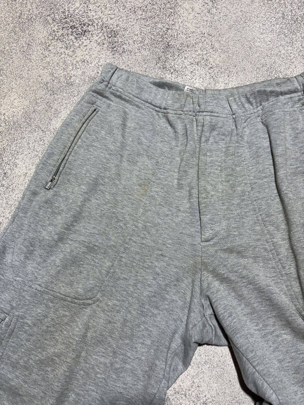 Adidas × Yohji Yamamoto Adidas Y3 Cargo Pocket Mens M Yohji Yamamoto Joggers Grey Size US 32 / EU 48 - 7 Thumbnail