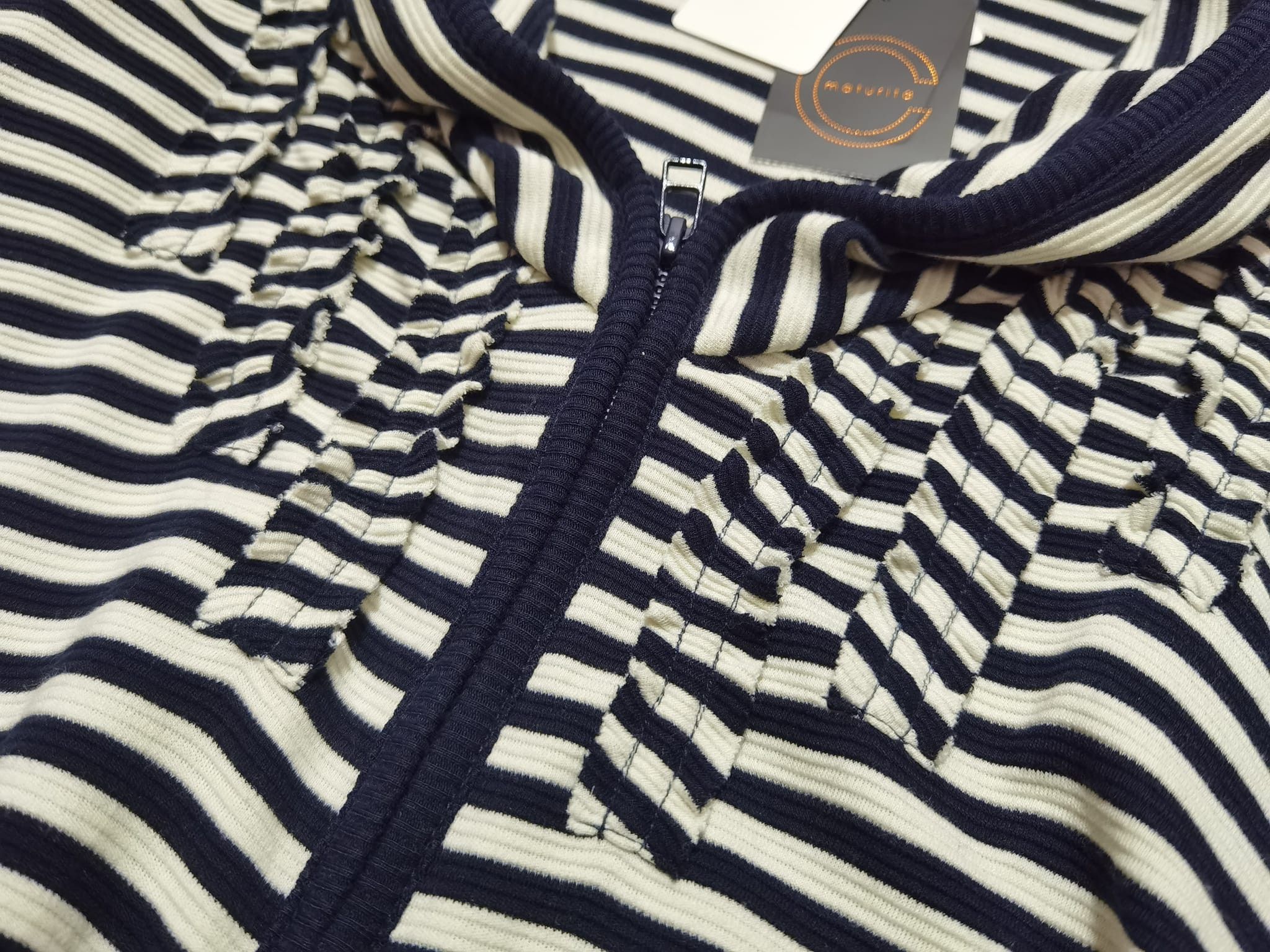 Japanese Brand maturita designer black and white woman jacket XS 2040 Size XS / US 0-2 / IT 36-38 - 9 Thumbnail