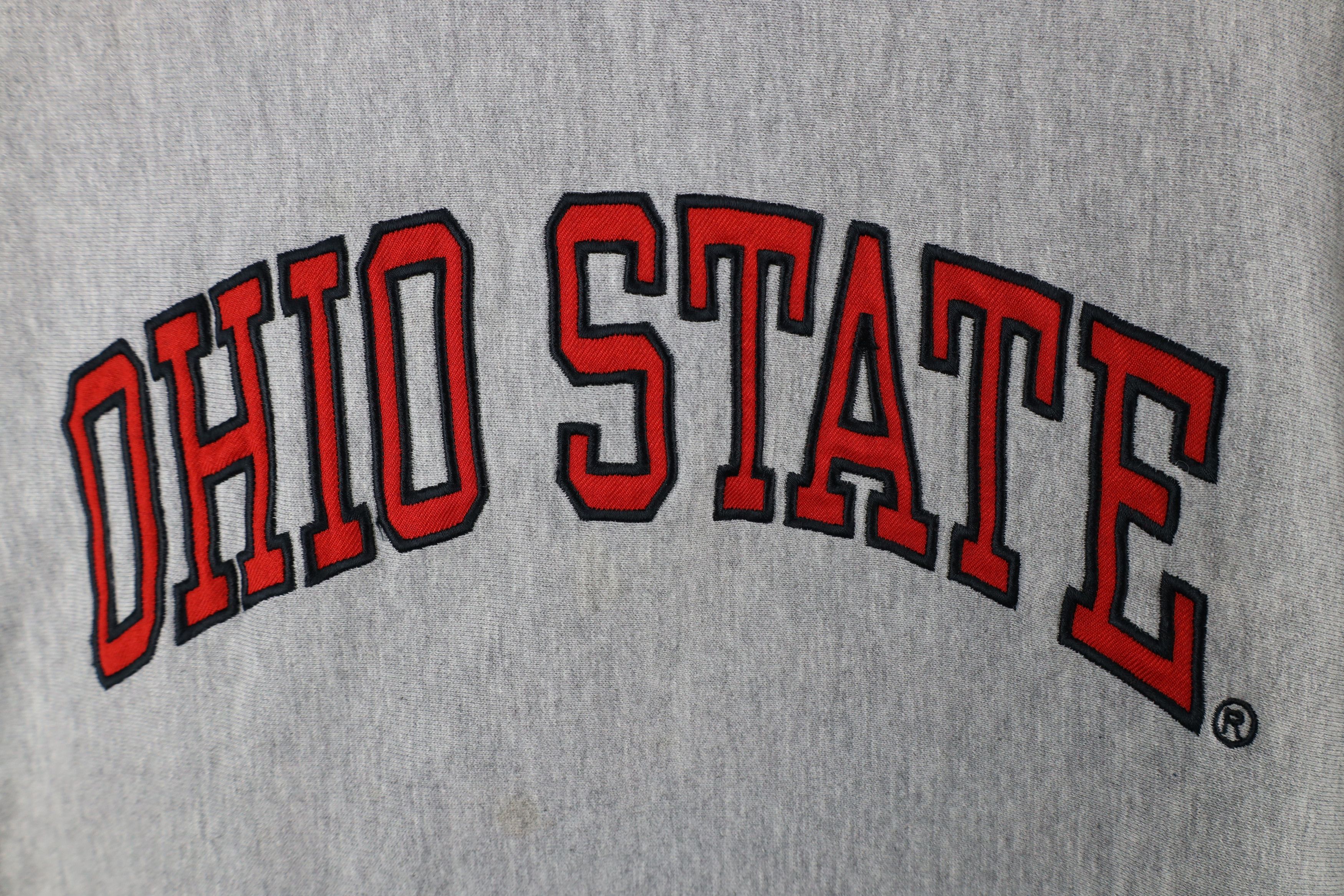 Vintage Vintage 90s Heavyweight State University Hoodie Sweatshirt Size US S / EU 44-46 / 1 - 4 Thumbnail