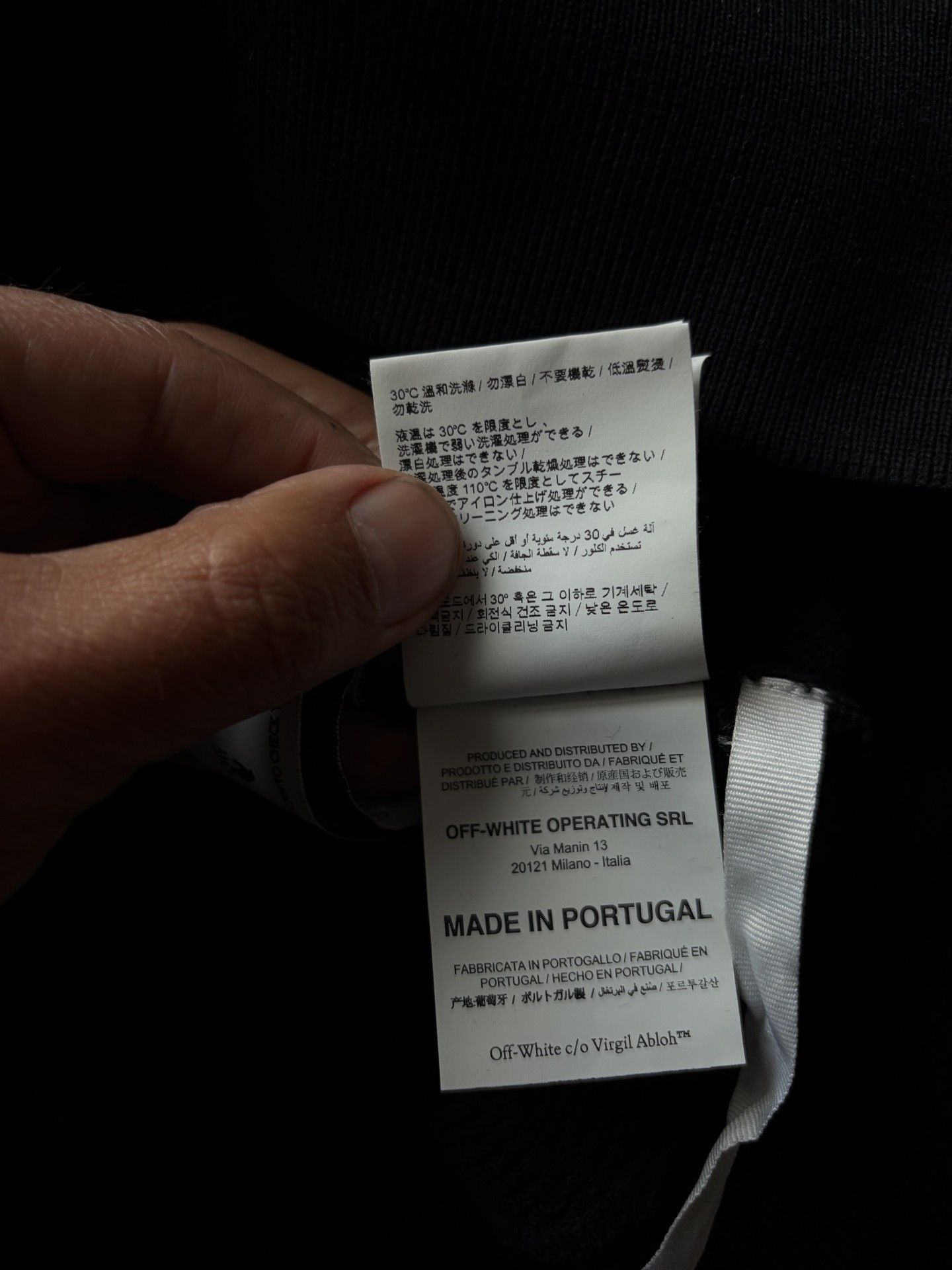 Off-White Black vcotton Off-White hoody Size US XS / EU 42 / 0 - 7 Thumbnail