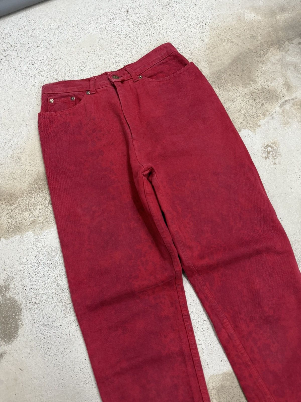 Katharine Hamnett London Katharine Hamnett Denim Designer Pants Special Washed Size US 26 / EU 42 - 3 Thumbnail